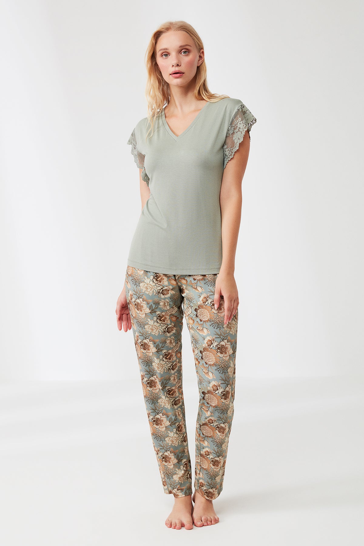 VISCOSE ΠΙΤΖΑΜΑ PLUS SIZE / 9224