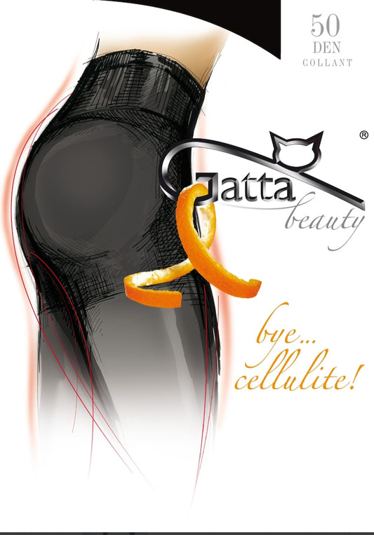 Αδιαφανές καλσόν με πολύ σφιχτό λαστέξ 50 DEN / BYE CELLULITE